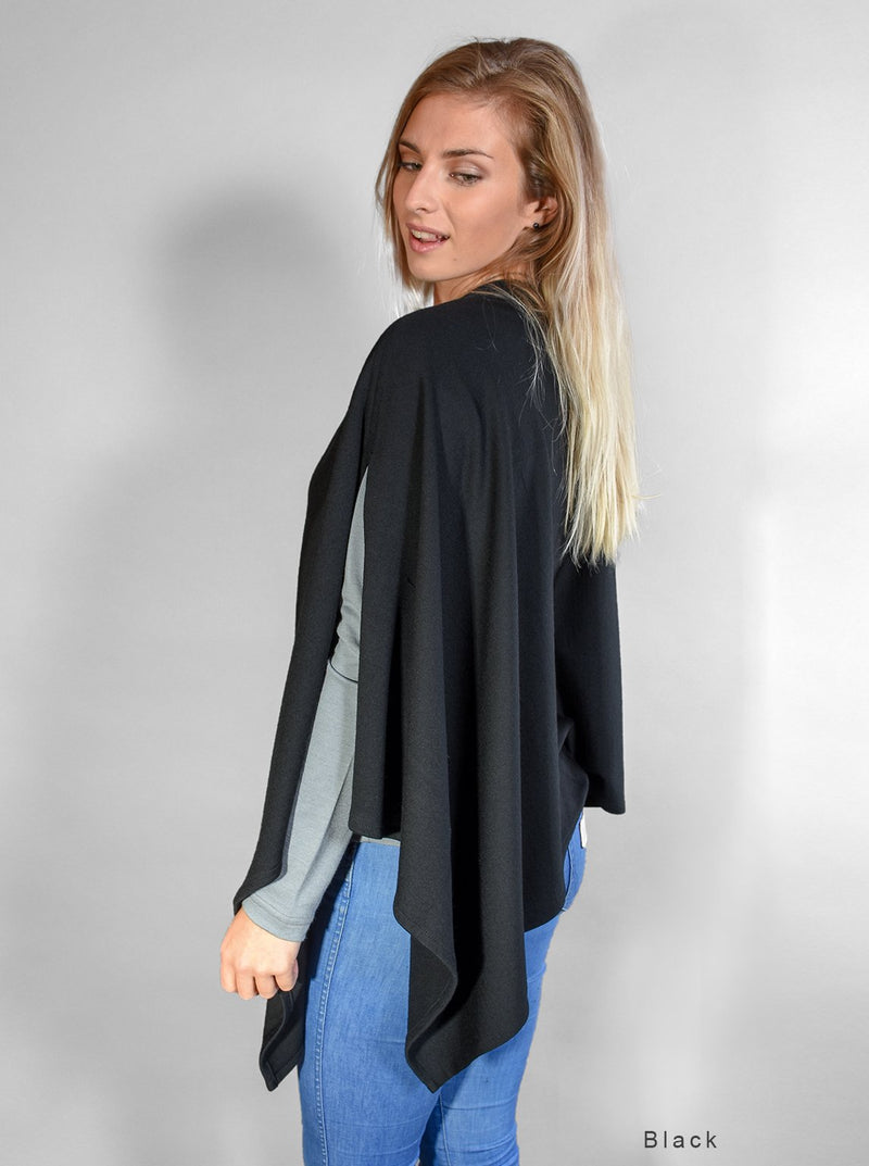 Merino poncho