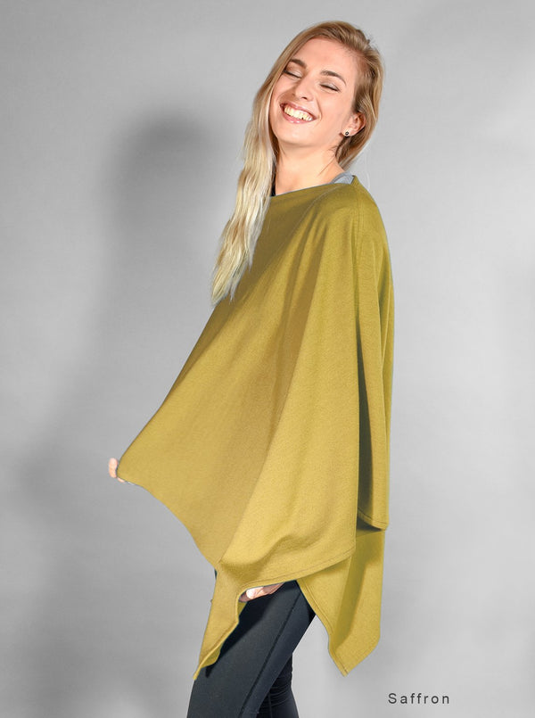 Merino poncho