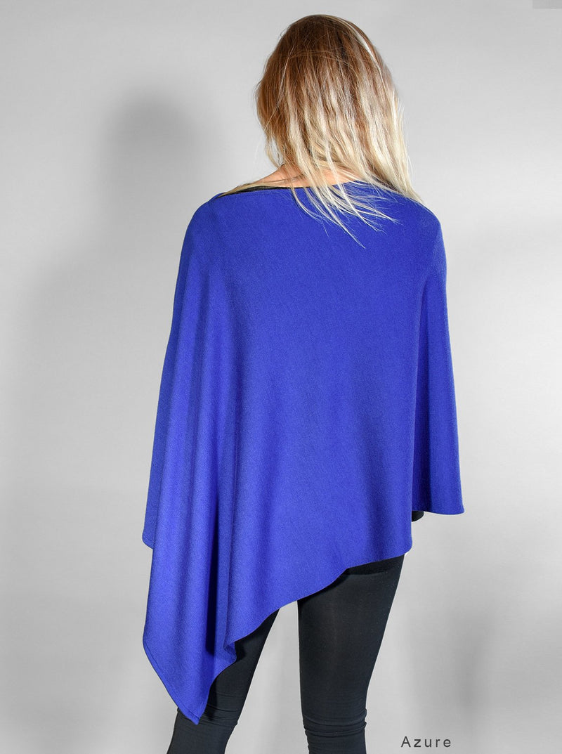 Merino poncho