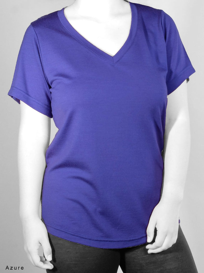 Merino V-neck relax T