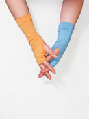 Merino handwarmers fingerless gloves