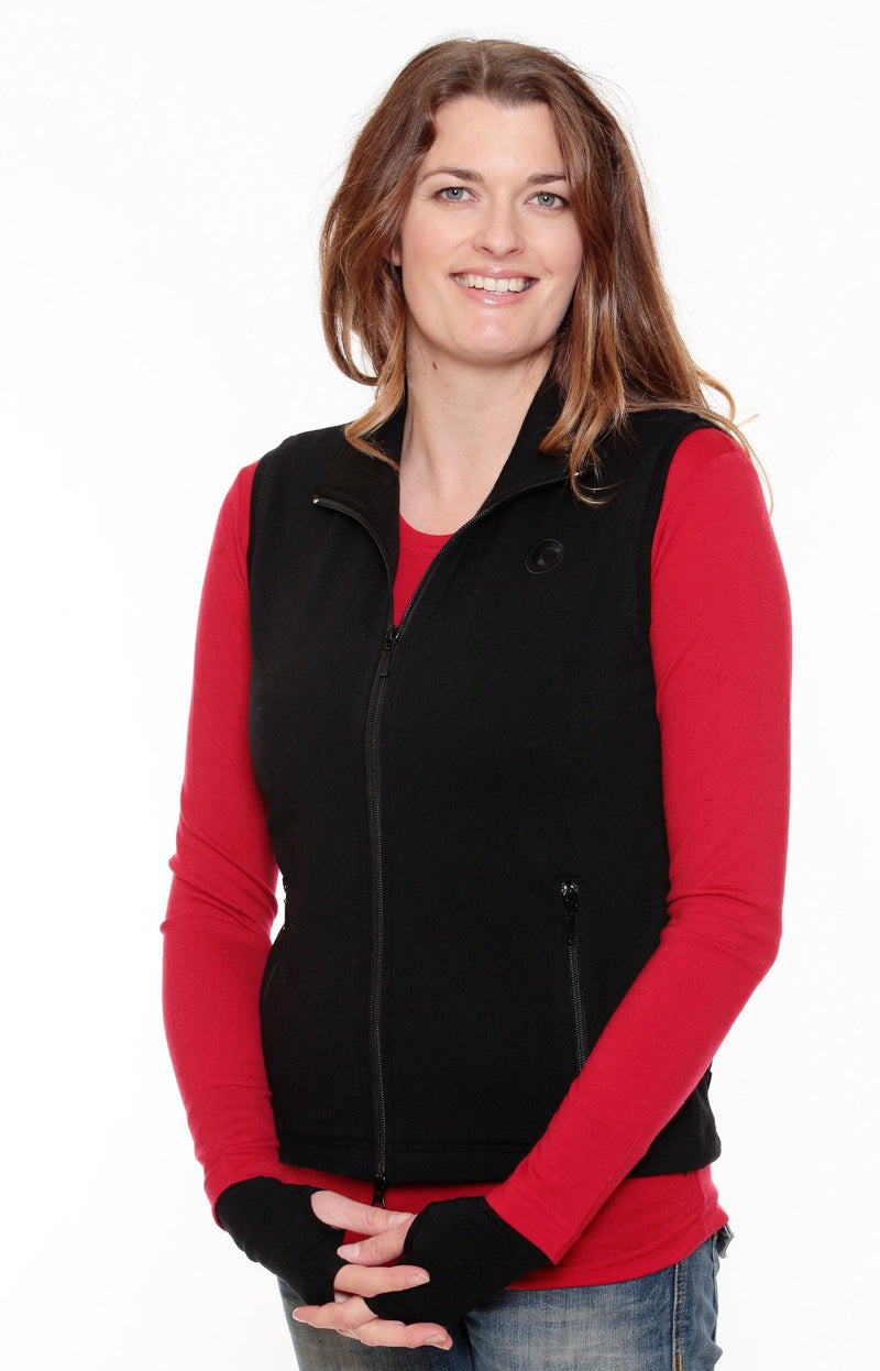 Merino Zip Outermost Vest With Zip Pockets