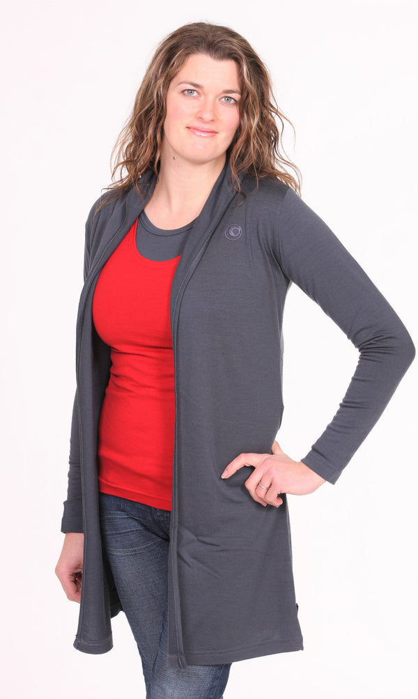 Merino Long Floaty Cardigan