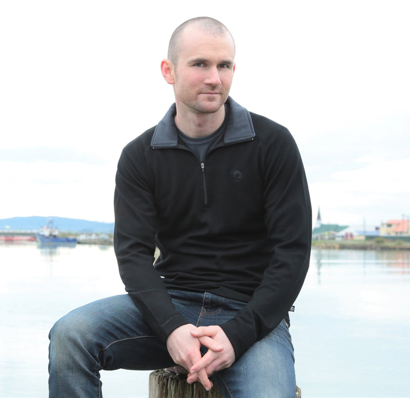 Merino Half Zip Raglan Sleeve Outermost Jersey