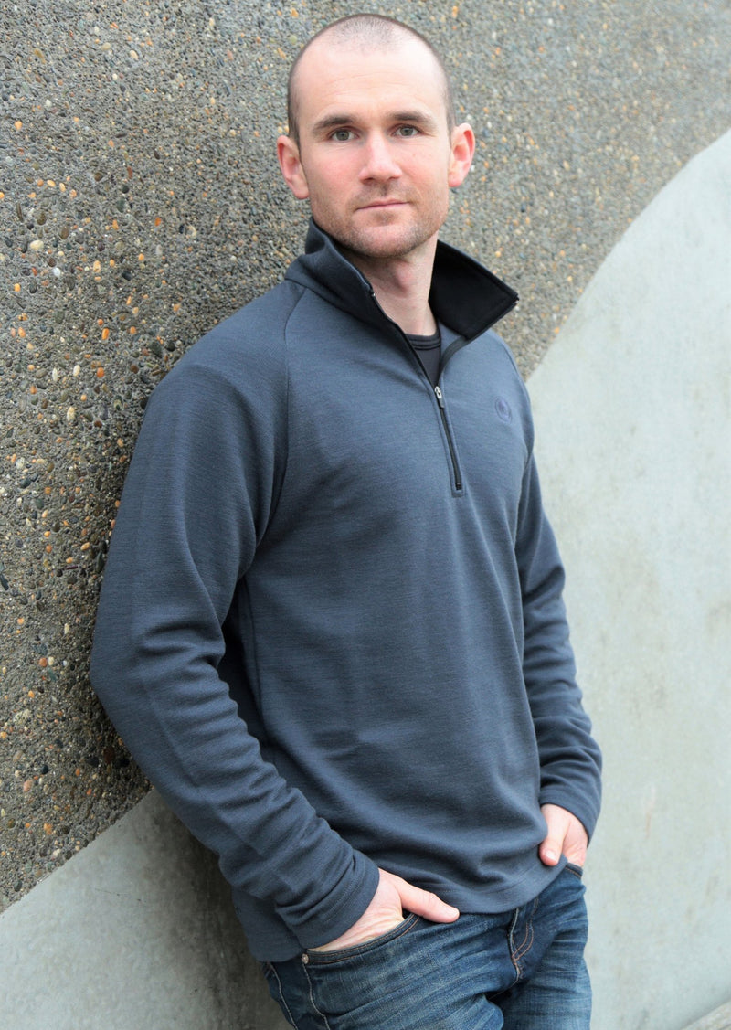 Merino Half Zip Raglan Sleeve Outermost Jersey