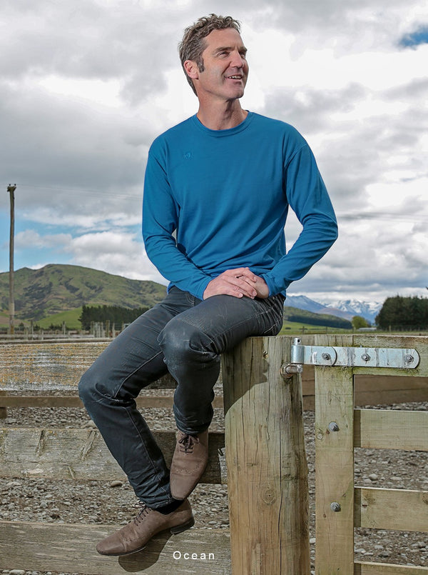 Merino long sleeve tee