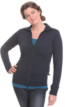 Merino Fitted Banded Zip Jacket