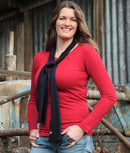Merino Wavy Scarf