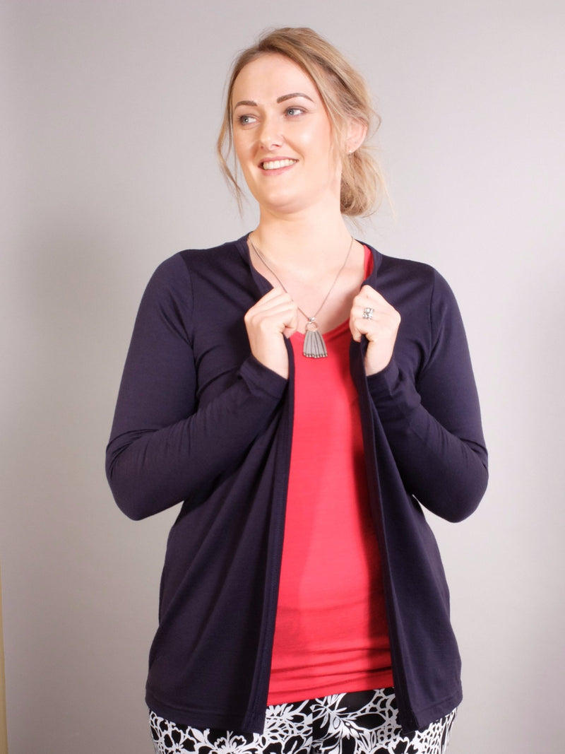Essential Open Cardigan