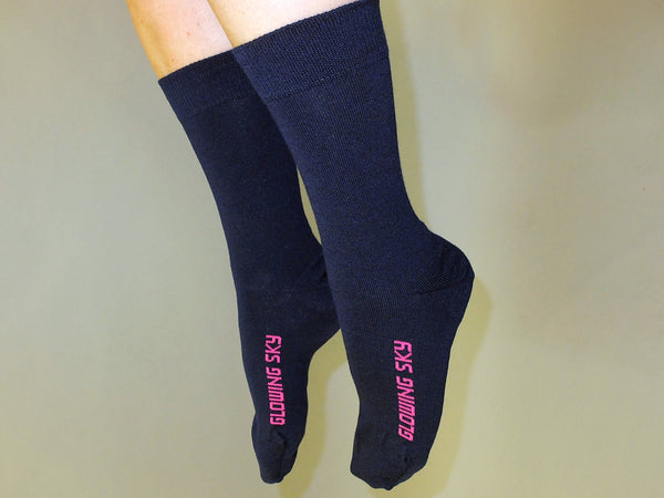 S2 Unisex Merino Navy Dress Sock