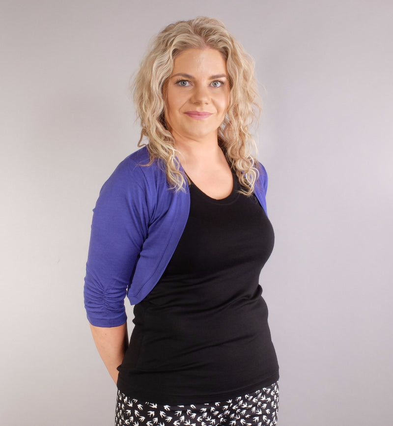 Merino Bolero Shrug Cardigan New Zealand Made