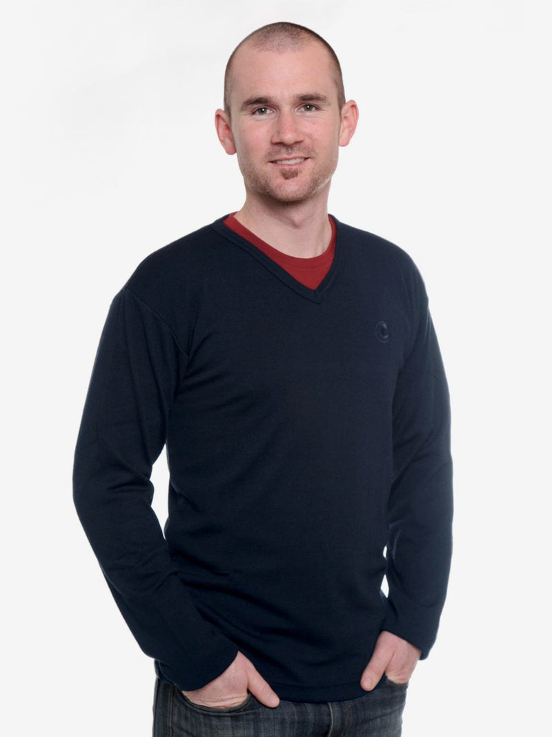 Merino Long Sleeve V Jersey