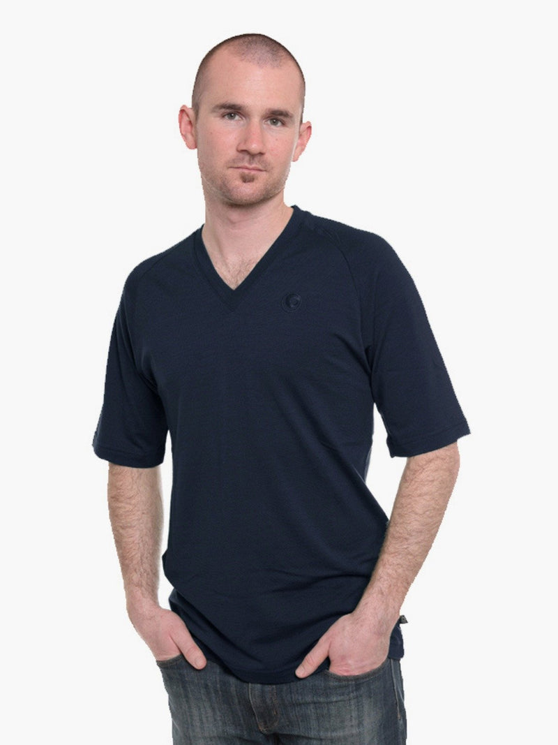 Merino V Raglan Sleeve Tee