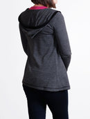 Merino Hood Cardigan New Zealand Made