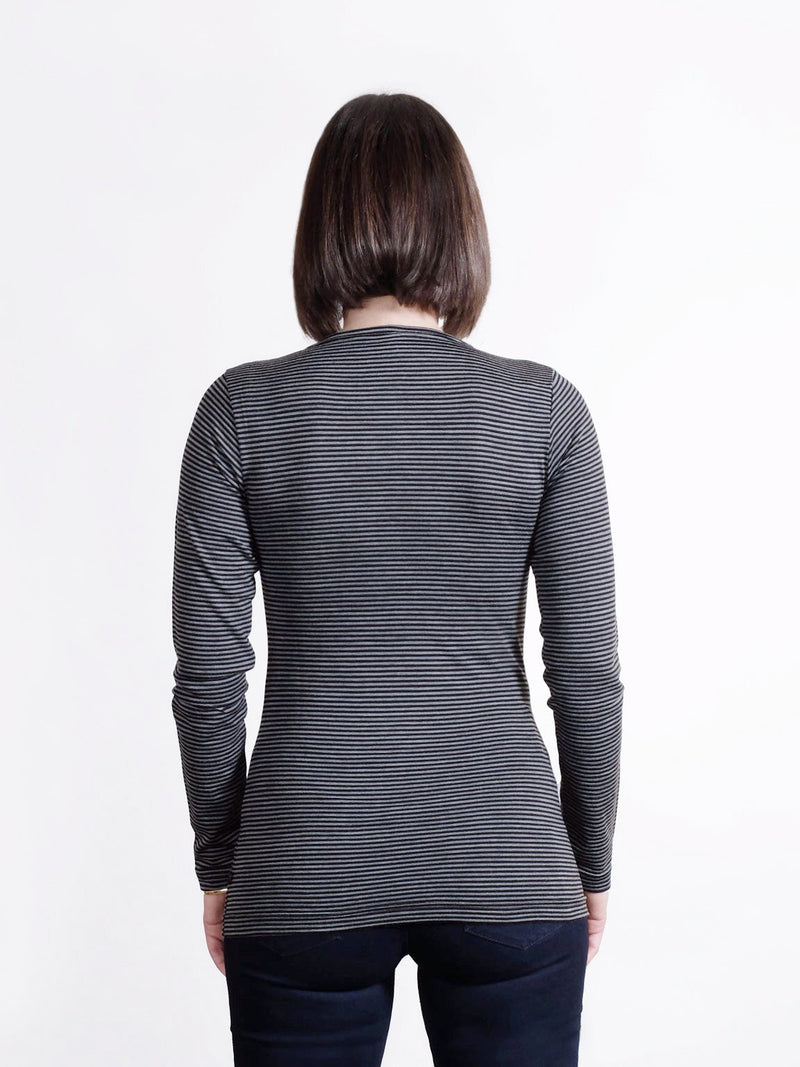Merino Scoop Long Sleeve Tee