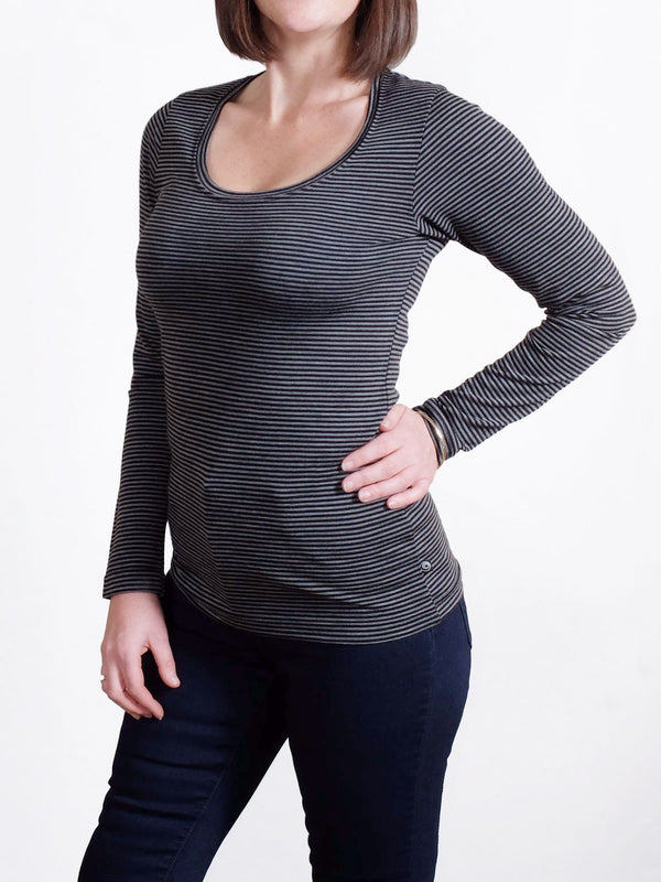 Merino Scoop Long Sleeve Tee