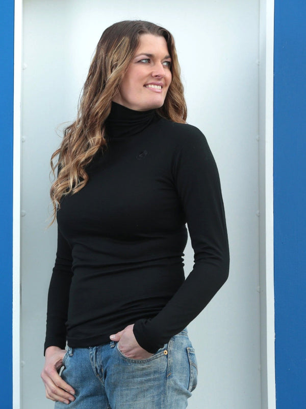 Merino Long Sleeve Poloneck