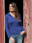 Merino Fitted Half Zip Pullover