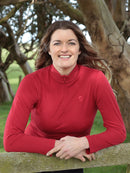 Merino Fitted Half Zip Pullover