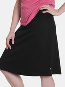 Merino A-line Skirt