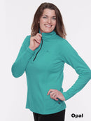 Merino Half Zip Princess Cut Jersey