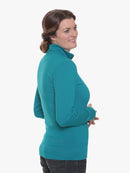Merino Fitted Banded Zip Jacket