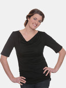 Merino Cowl Neck