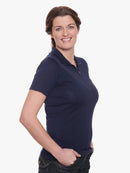 Merino Half Zip Princess Cut Poloshirt