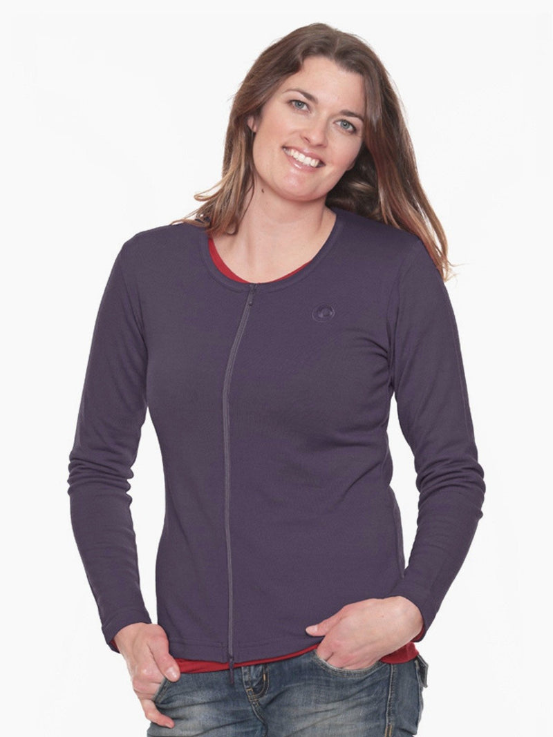 Merino Zip Cardigan New Zealand Made