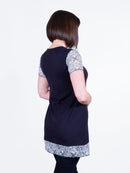 Merino Lace Trim Tunic