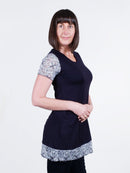 Merino Lace Trim Tunic