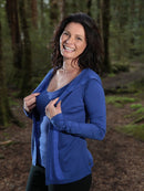 Superfine Merino Hood Cardigan New Zealand Made