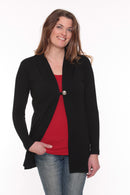 Merino 1 Button Cardigan